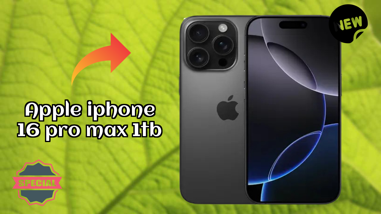 Apple IPhone 16 Pro Max 1TB RAM Performance: 8 GB RAM Gaming Tested