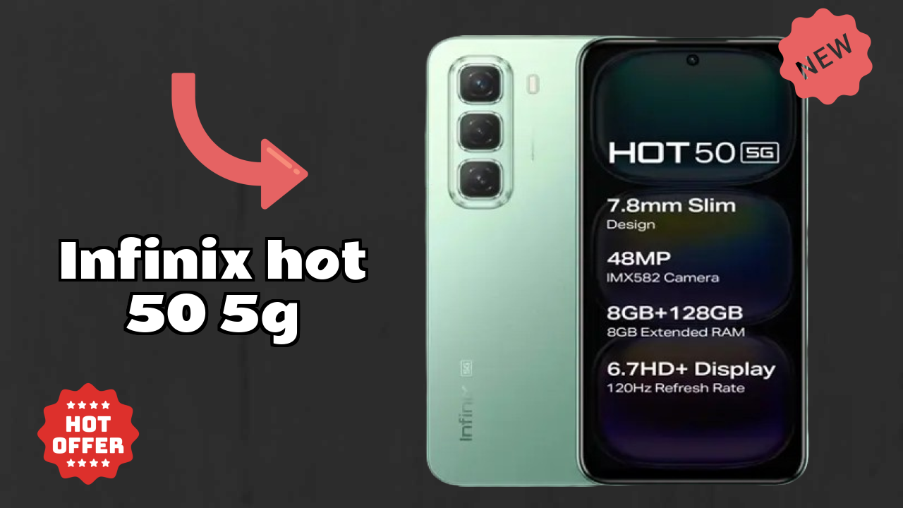 Infinix Hot 50 5G Display Review: 6.7 Inches (17.02 Cm) Screen Test