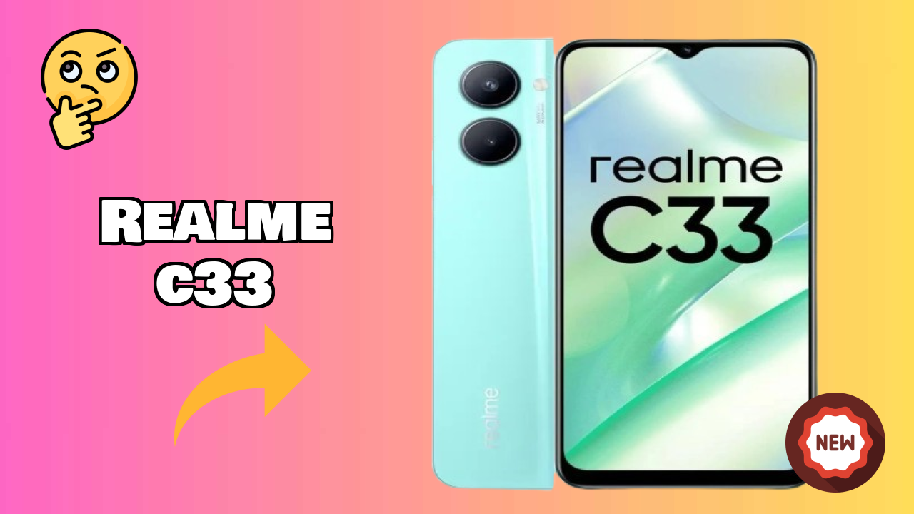 Realme C33 at ₹7,999 - Best Deal Available