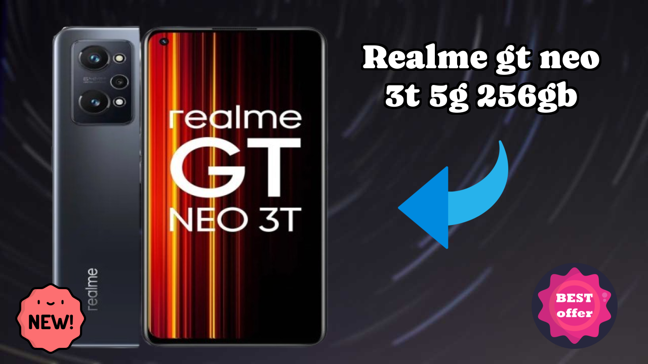 Realme GT Neo 3T 5G 256GB Display Review: 6.62 Inches (16.81 Cm) Screen Size